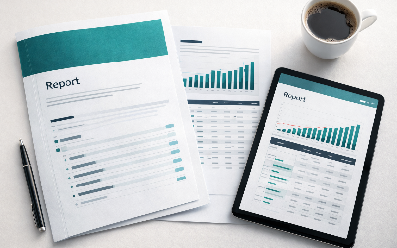 AI-generated PDF reserve study report