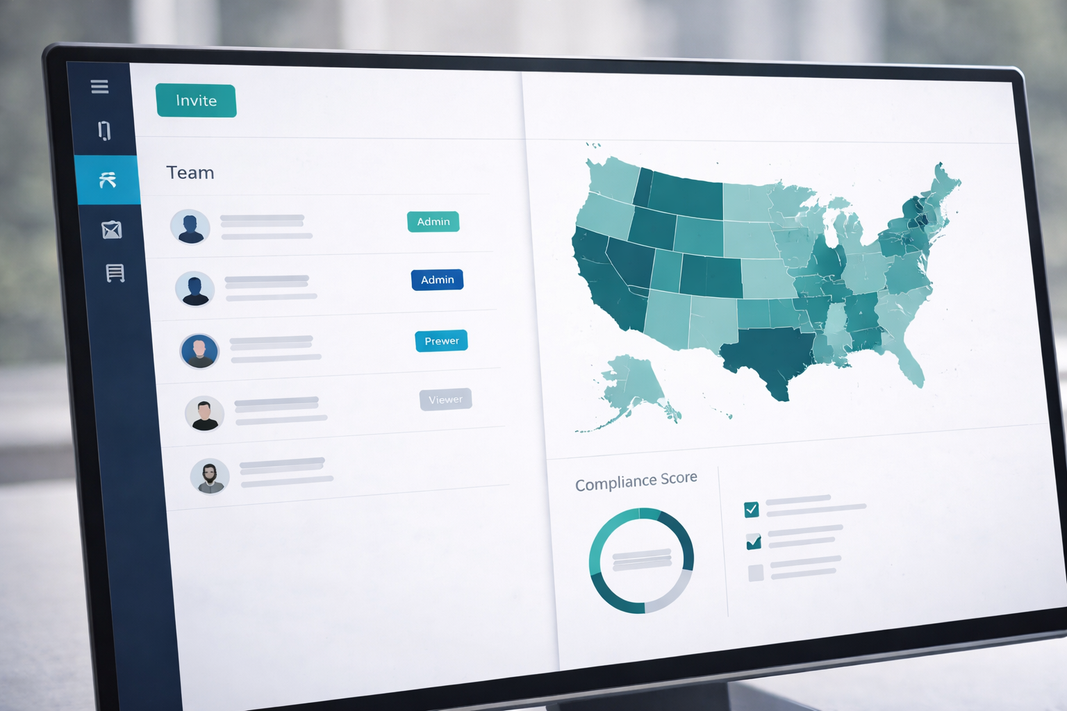 Team management with role-based permissions