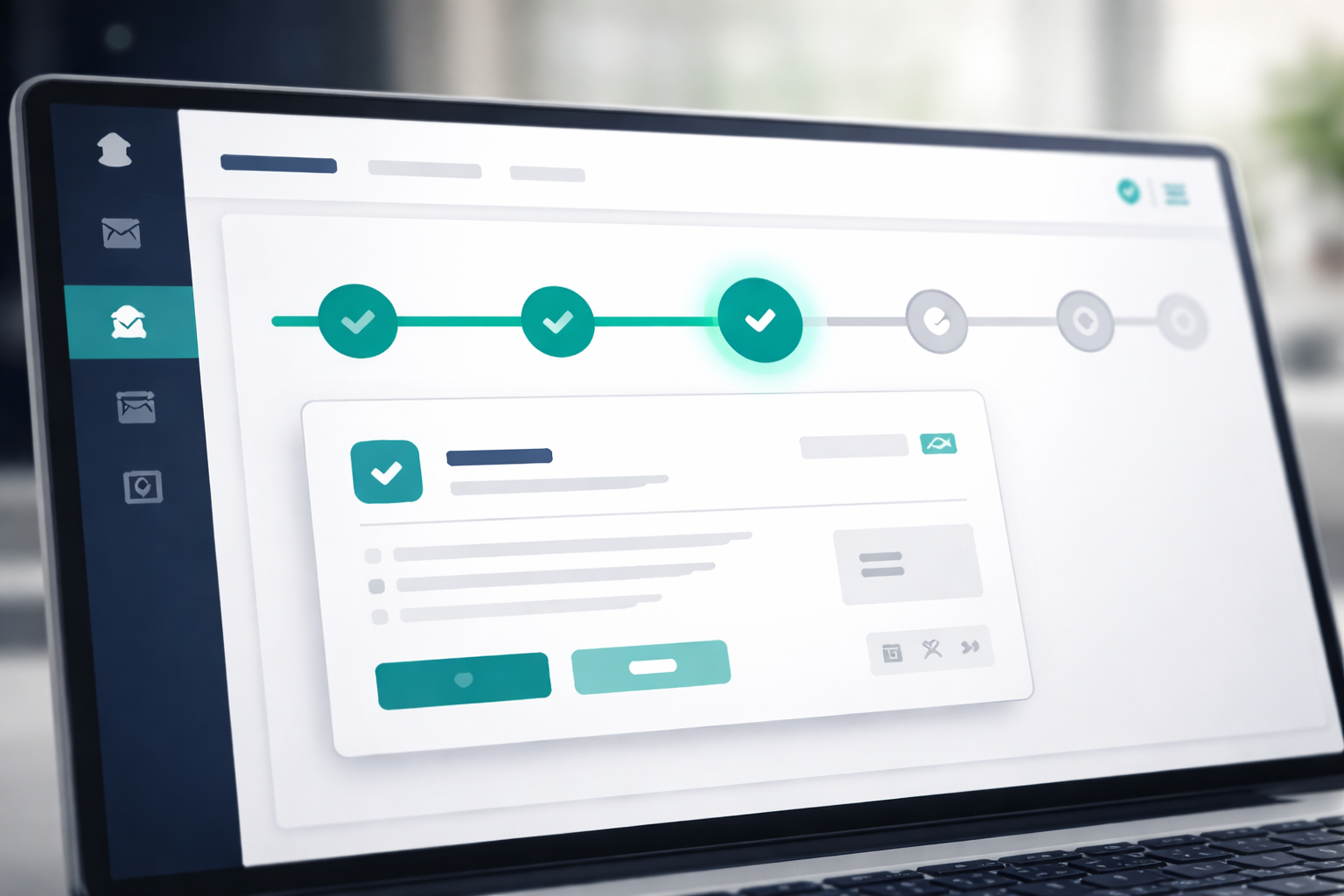 13-stage reserve study workflow with visual progress tracking